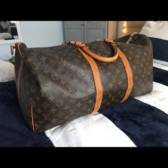 SOLD Louis Vuitton Keepall Bandoulierre 55 - Picture 3 of 7
